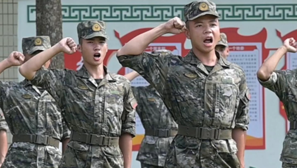 “时刻准备战斗，誓死保卫祖国”！今天，请听武警官兵的铮铮誓言