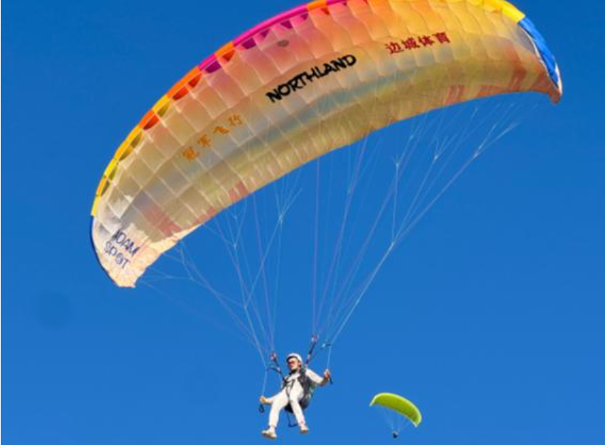 中国选手夺得滑翔伞定点世锦赛团体、个人双金