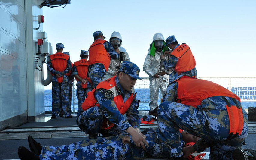 海天协同 立体救援:海军某大队海上联合搜救训练见闻