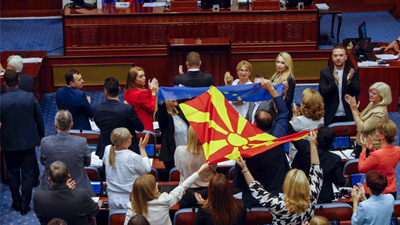 北马其顿总统表示坚守一个中国原则