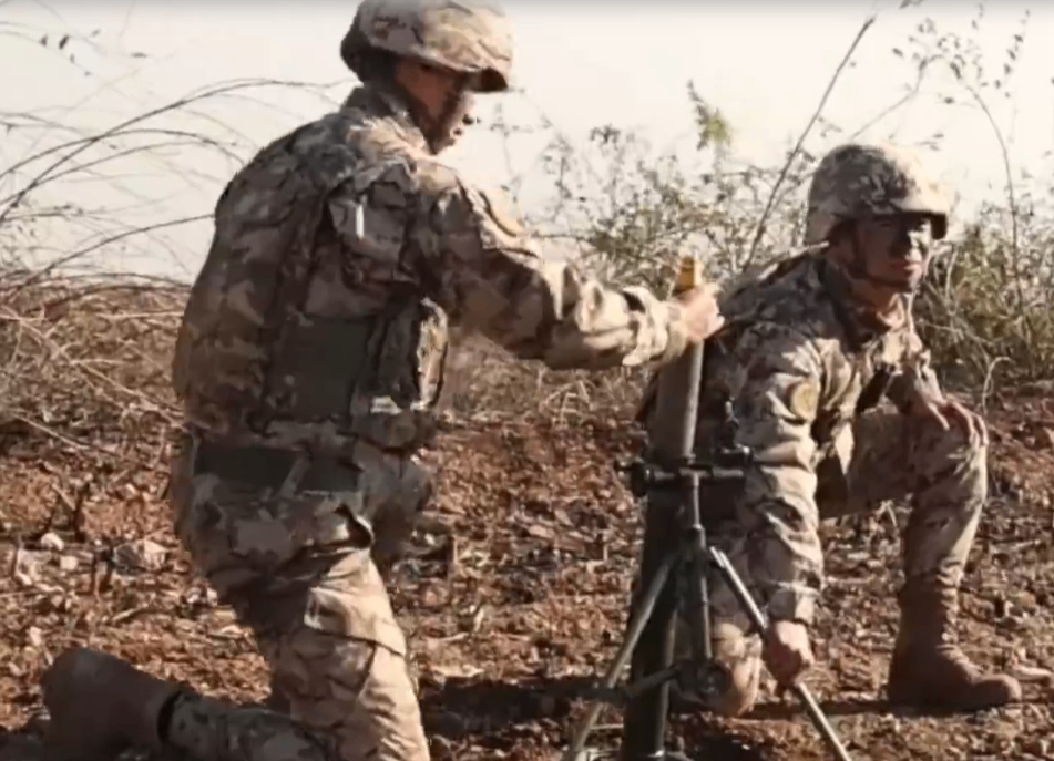 快！准！狠！直击迫击炮实弹射击现场